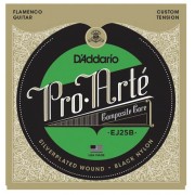 D'Addario EJ25B Pro-Arté Black Nylon. Flamencogitarren Saiten