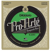 D'Addario EJ25C Pro-Arté Clear Nylon. Flamenco guitar strings