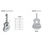 Alhambra CS3CW E8 Electro classical guitar Crossover CS3CW Crossover