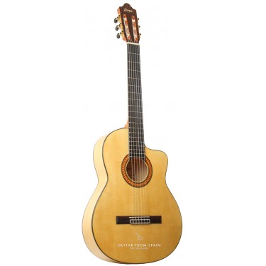 Camps MC5 flamenco guitare avec cutaway