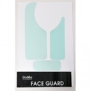 DOMO Face Guard Abnehmbarer transparenter Schlagbrett 3 Stück