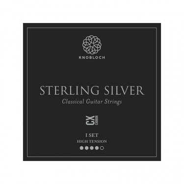 Knobloch Sterling Silver Carbon CX 500SSC High Tension Strings