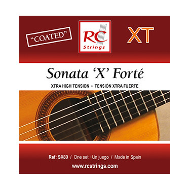 Royal Classics Sonata X Forte cordes de guitare classique - Extra Hard Tension